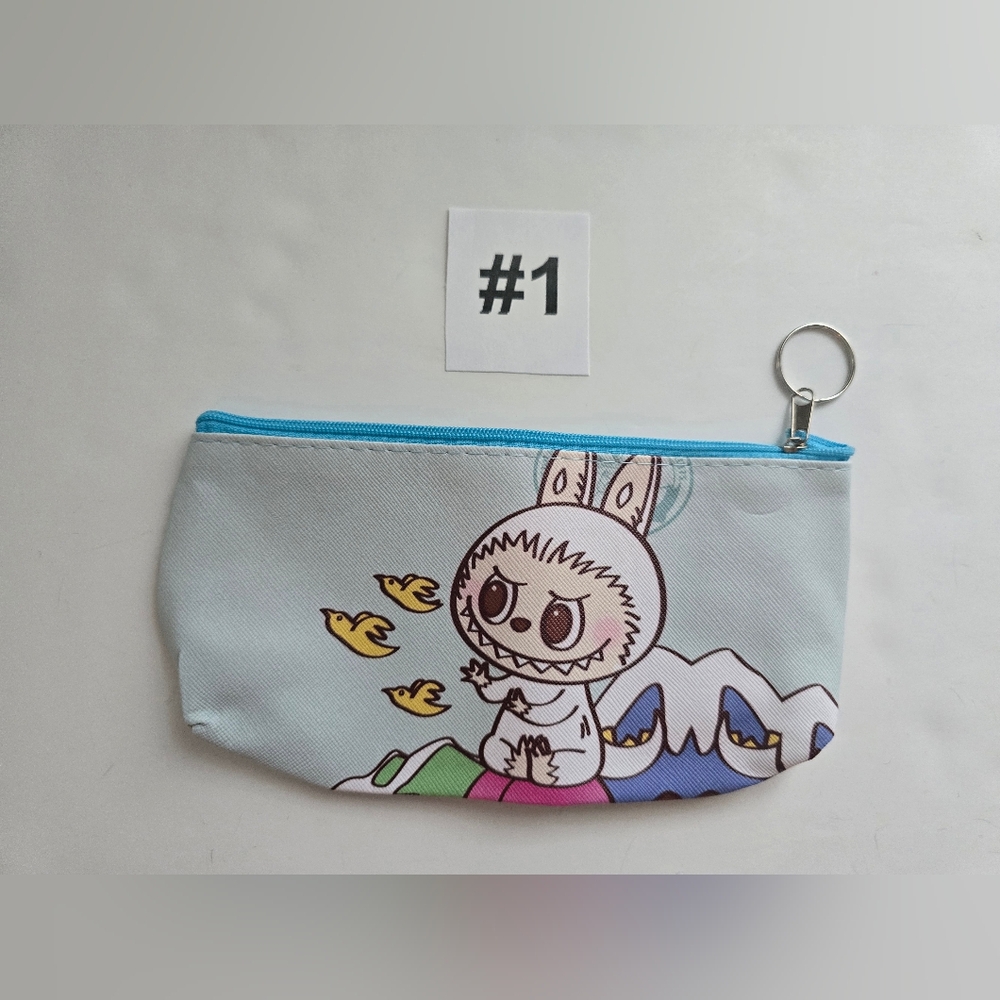 Monster Face Character Pouch/ Keychains - Picture 2 of 13